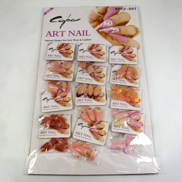 Uñas Decorada Cartón por 24