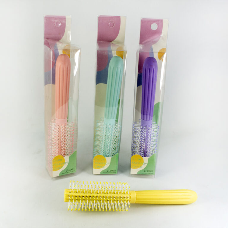 Cepillo Mango Redondo Colores